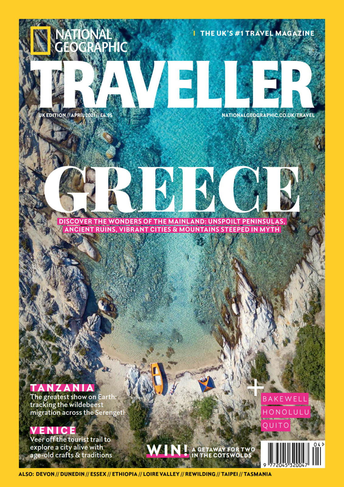 National Geographic Traveller 国家地理旅行者英国版 2021年4月刊下载